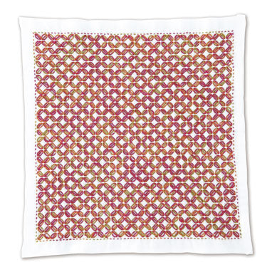 Hitomezashi Sashiko Stitching Sampler - Kaku Cloisonne (1064)