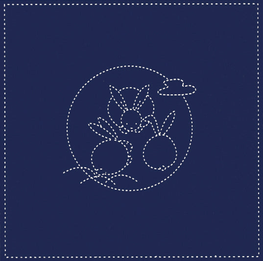 Moon Rabbit Complete Sashiko Kit