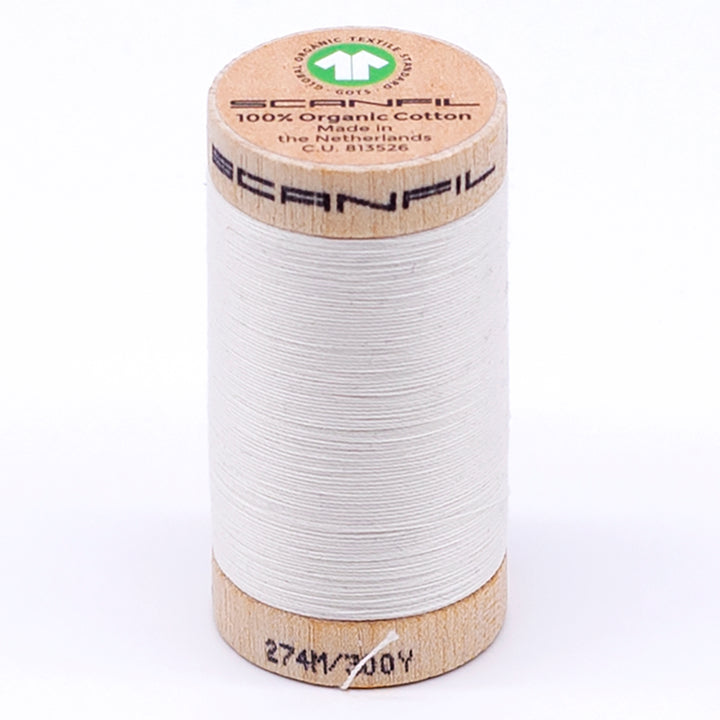 Organic Cotton Sewing Thread (30wt or 50wt) - Coconut Milk 4801