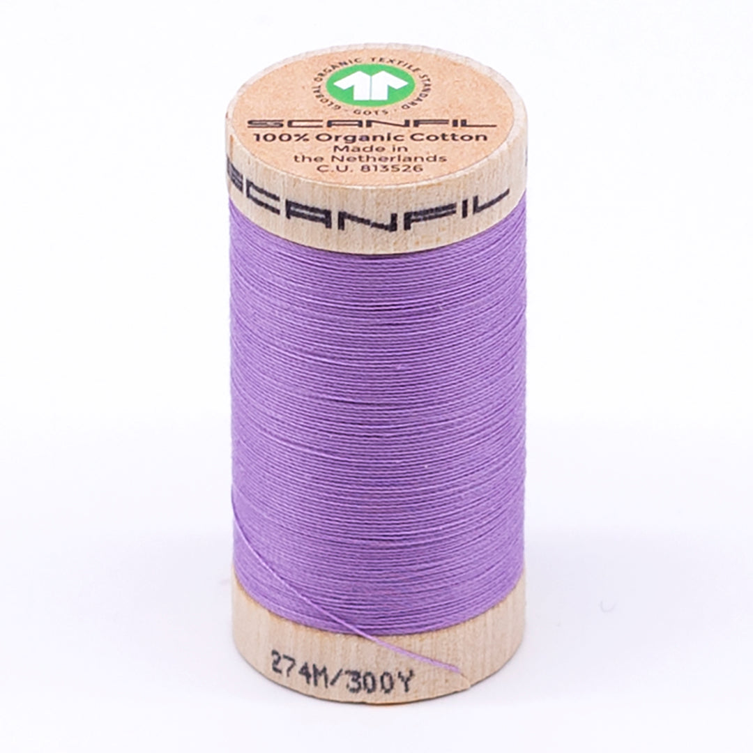 Organic Cotton Sewing Thread (30wt or 50wt) - Regal Orchid 4812