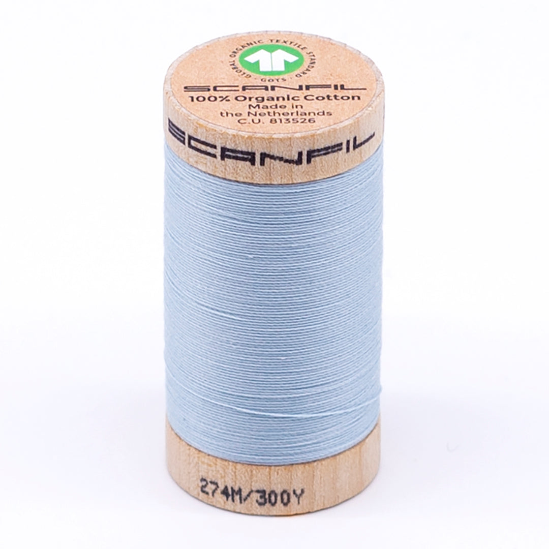 Organic Cotton Sewing Thread (30wt or 50wt) - Winter Sky 4814