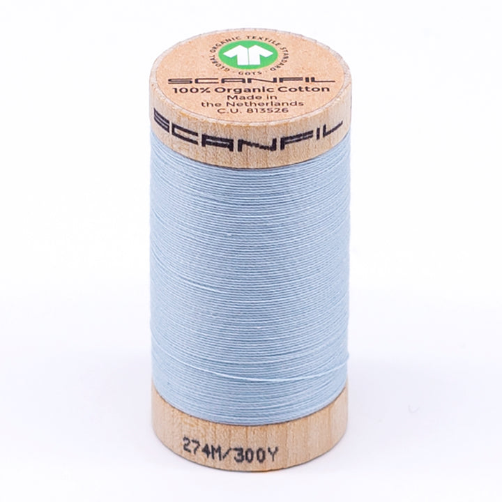 Organic Cotton Sewing Thread (30wt or 50wt) - Winter Sky 4814
