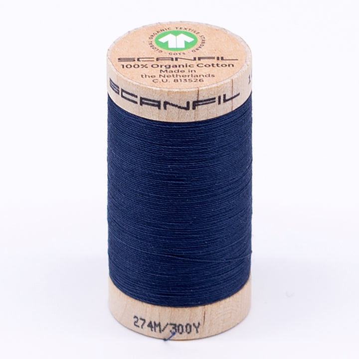 Organic Cotton Sewing Thread (30wt or 50wt) - Poseidon 4815