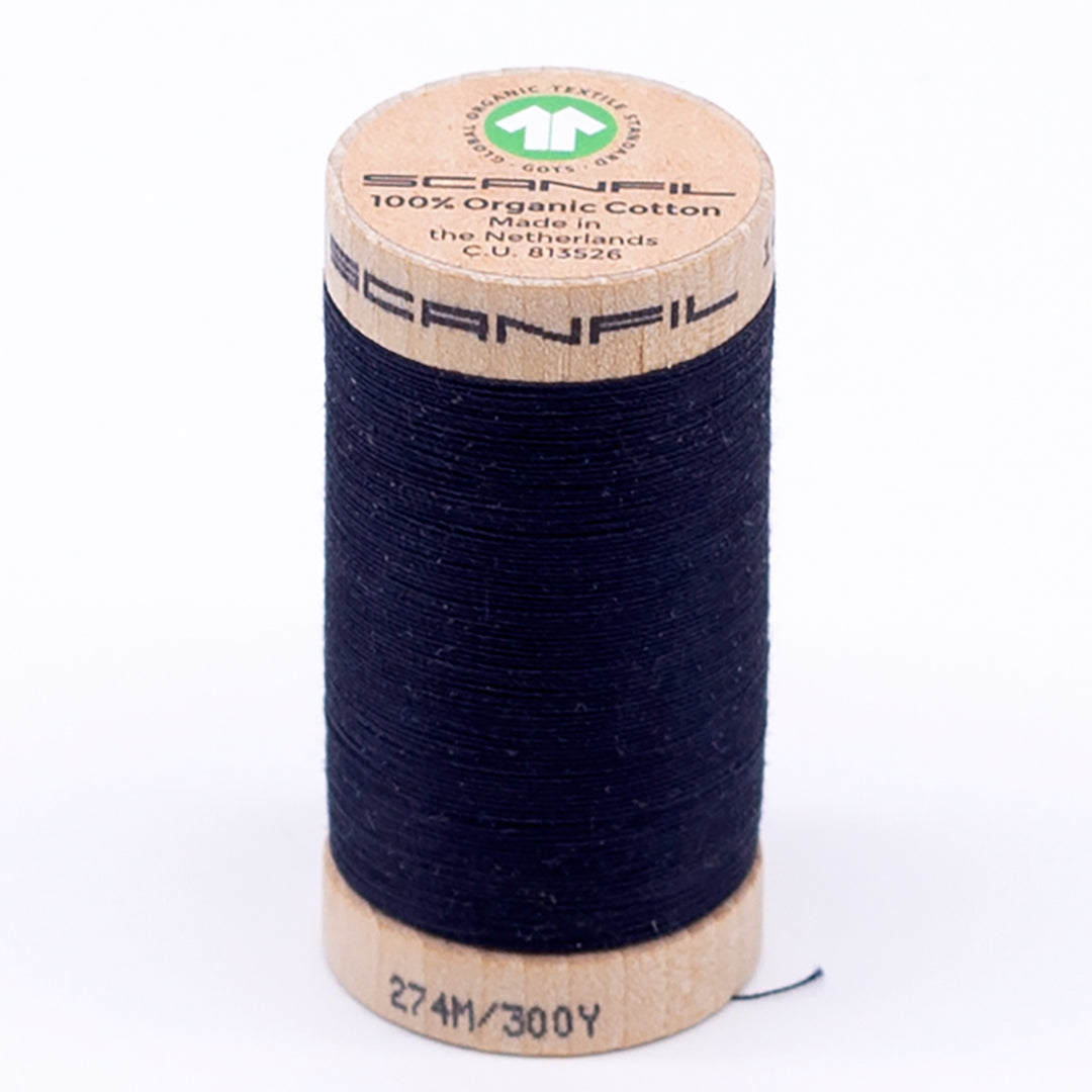 Organic Cotton Sewing Thread (30wt or 50wt) - Night Sky 4818