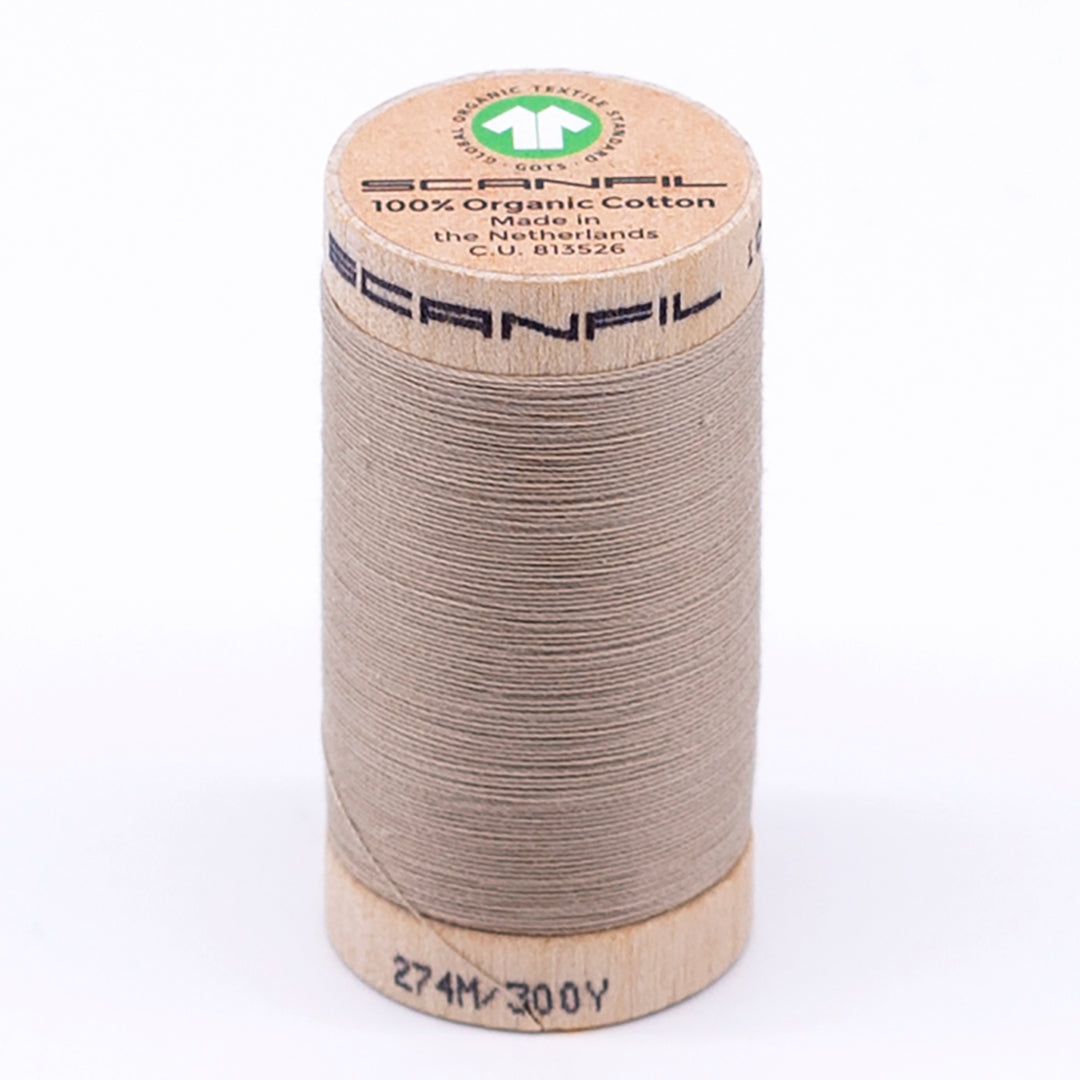 Organic Cotton Sewing Thread (30wt or 50wt) - Crockery 4825