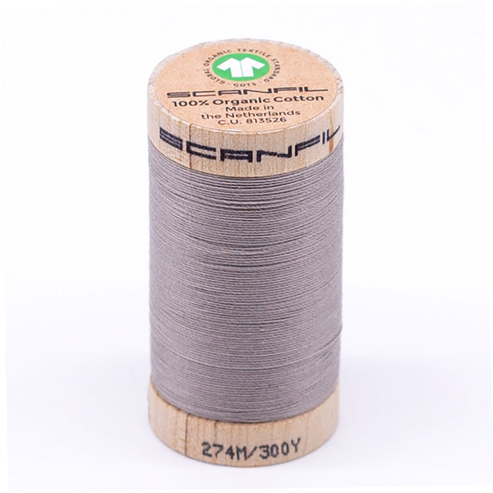 Organic Cotton Sewing Thread (30wt or 50wt) - Chateau Gray 4831
