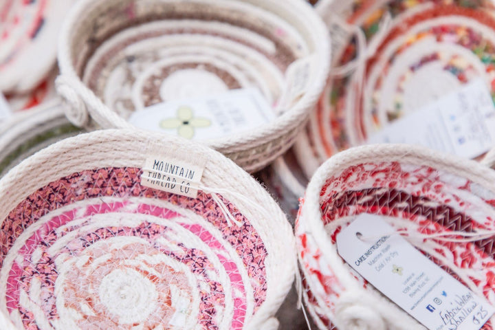 Roped Coil Basket DIY Kit - 3 Small Rope Bowls