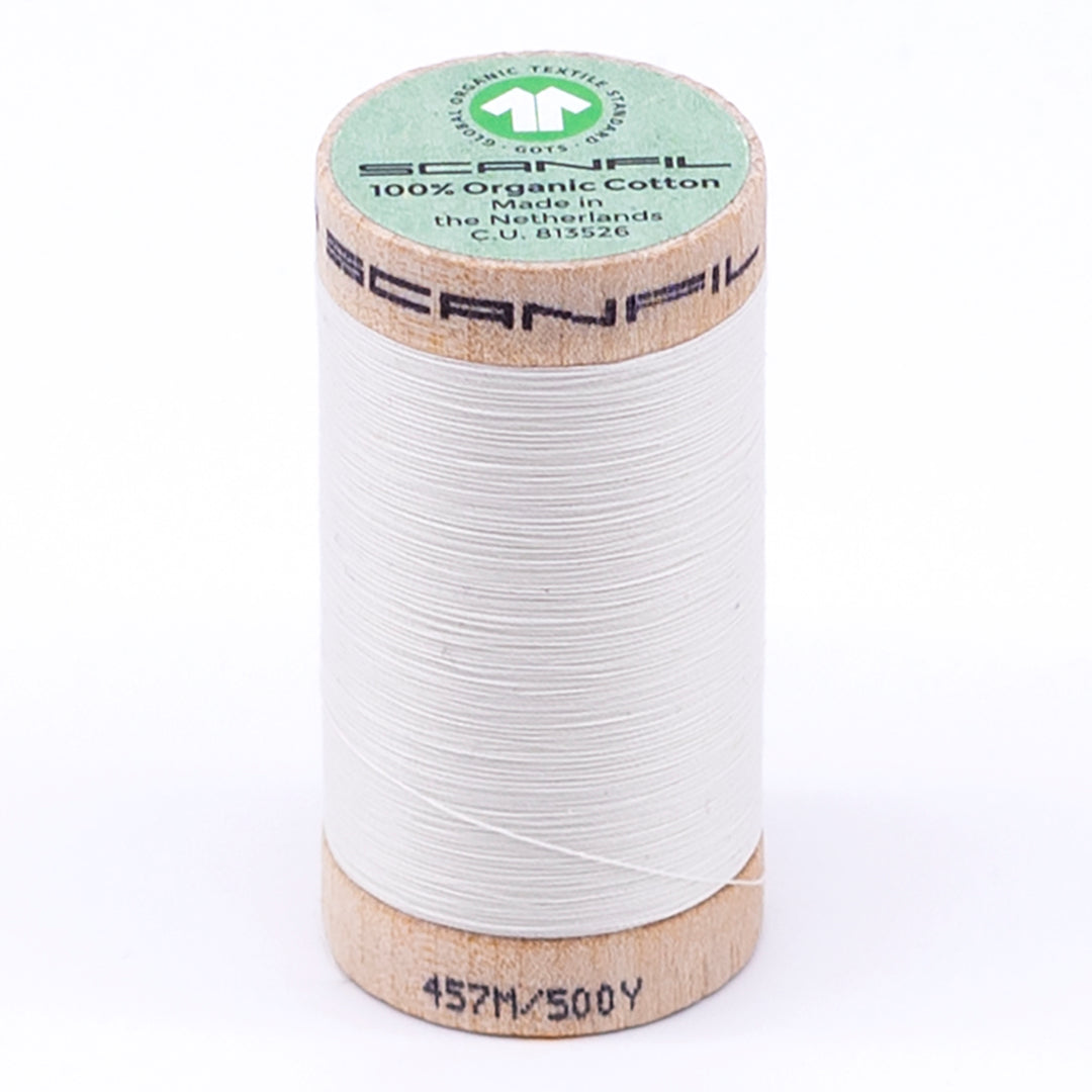 Organic Cotton Sewing Thread (30wt or 50wt) - Coconut Milk 4801