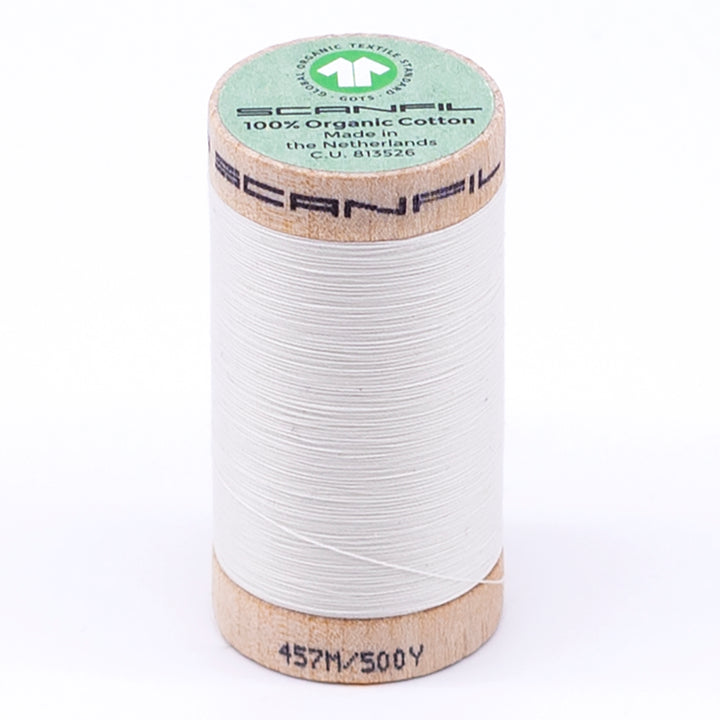 Organic Cotton Sewing Thread (30wt or 50wt) - Coconut Milk 4801