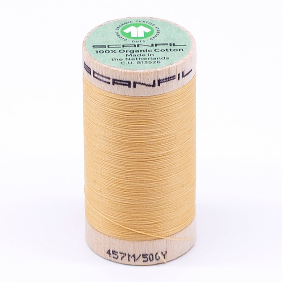 Organic Cotton Sewing Thread (30wt or 50wt) - Cornsilk 4802