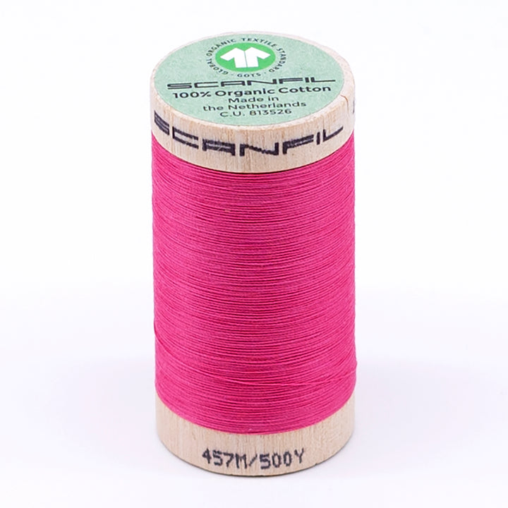 Organic Cotton Sewing Thread (30wt or 50wt) - Pink Lemonade 4810