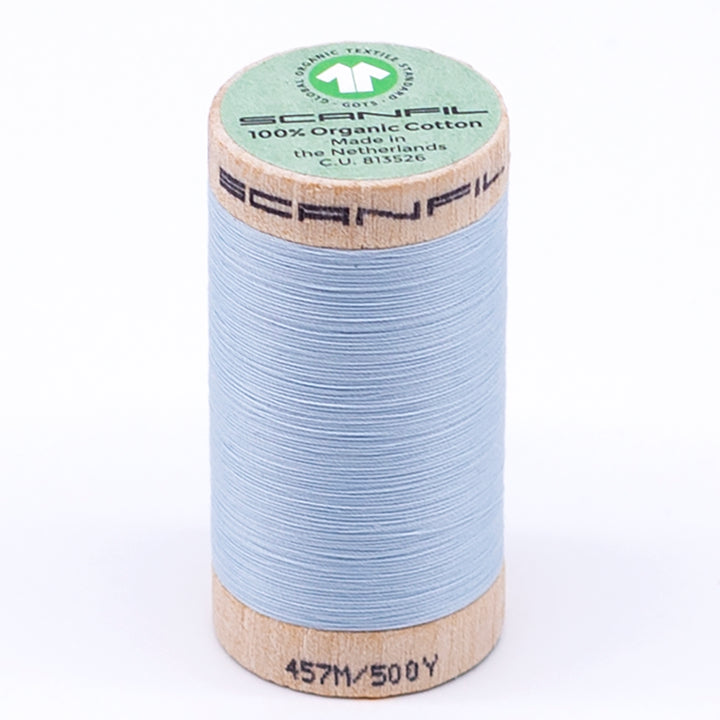 Organic Cotton Sewing Thread (30wt or 50wt) - Winter Sky 4814