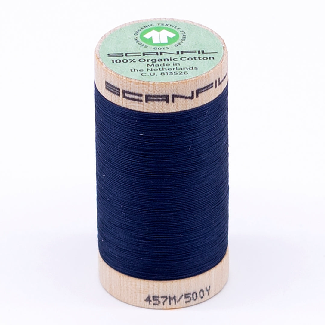 Organic Cotton Sewing Thread (30wt or 50wt) - Poseidon 4815