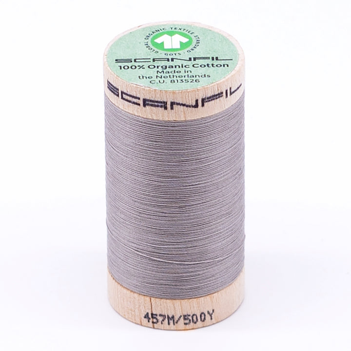 Organic Cotton Sewing Thread (30wt or 50wt) - Chateau Gray 4831
