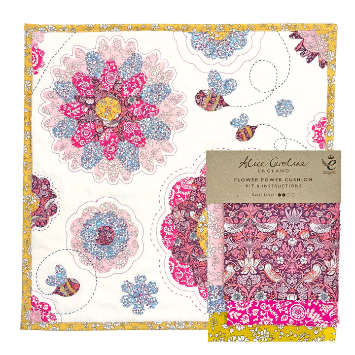 Liberty of London Flower Power Cushion Kit