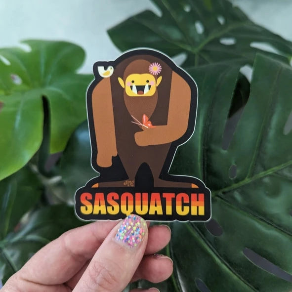 Sasquatch Vinyl Sticker