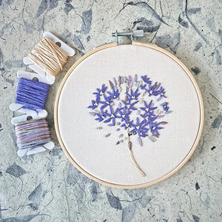 Allium Hand Embroidery Kit