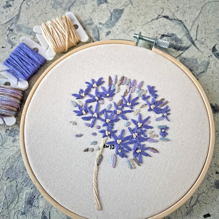 Allium Hand Embroidery Kit
