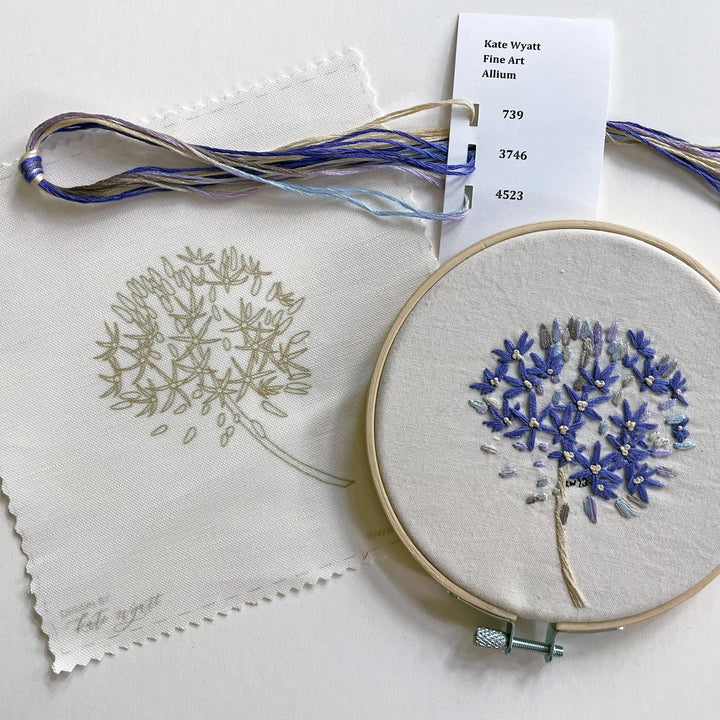 Allium Hand Embroidery Kit