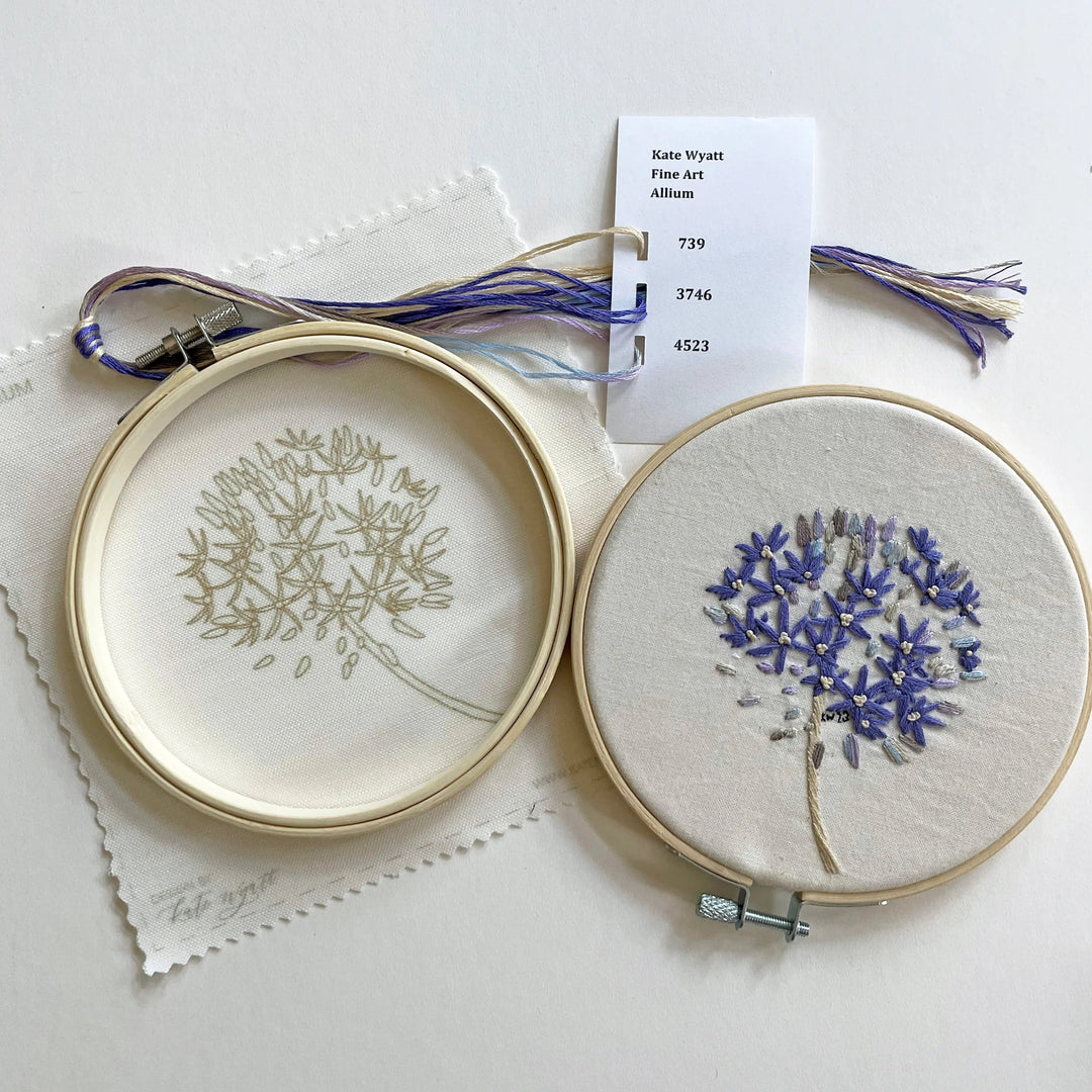 Allium Hand Embroidery Kit