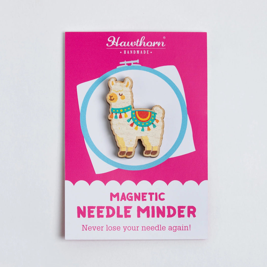 Wooden Alpaca Needle Minder