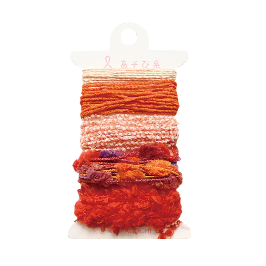 Asobi Ito Weaving Thread Set - Oranges
