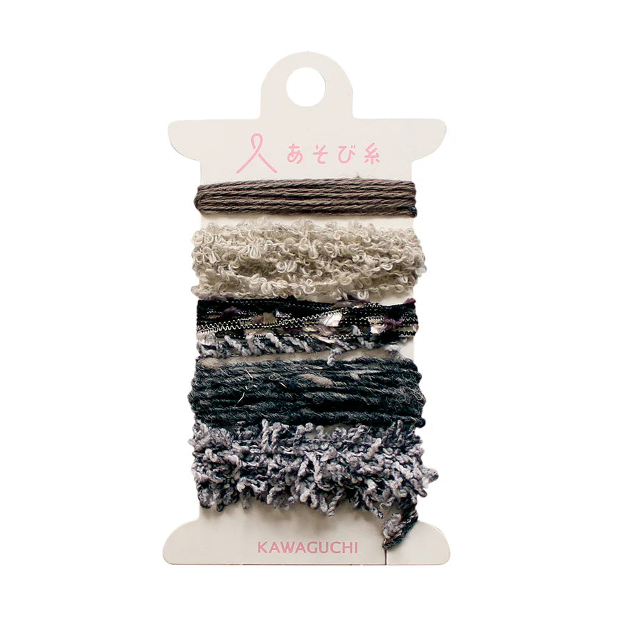 Asobi Ito Weaving Thread Set - Black