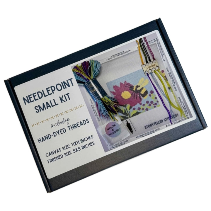 Modern Needlepoint Kit - Bee & Bloom