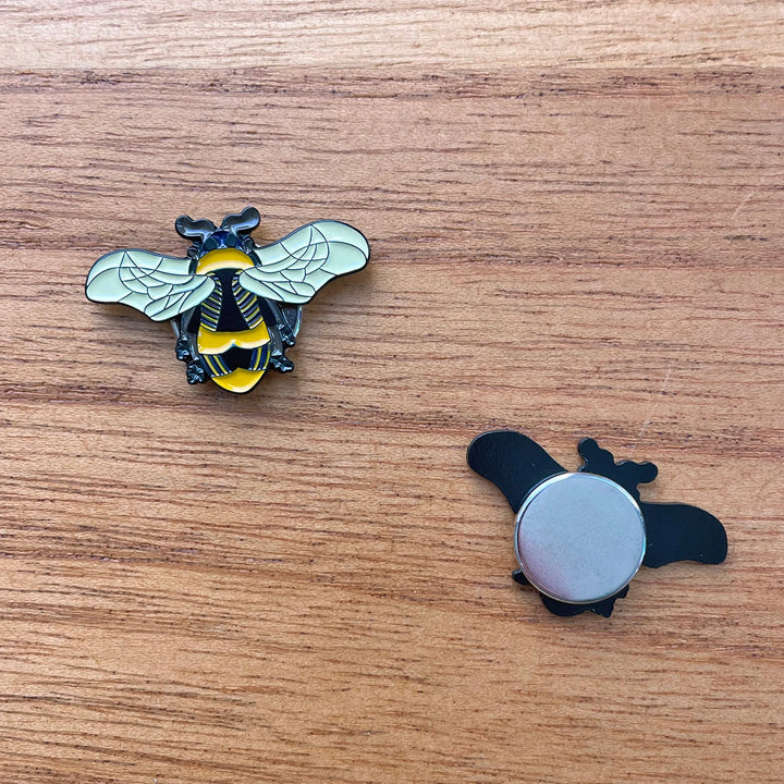 Magnetic Enamel Needle Minder - Pollinators Bumblebee