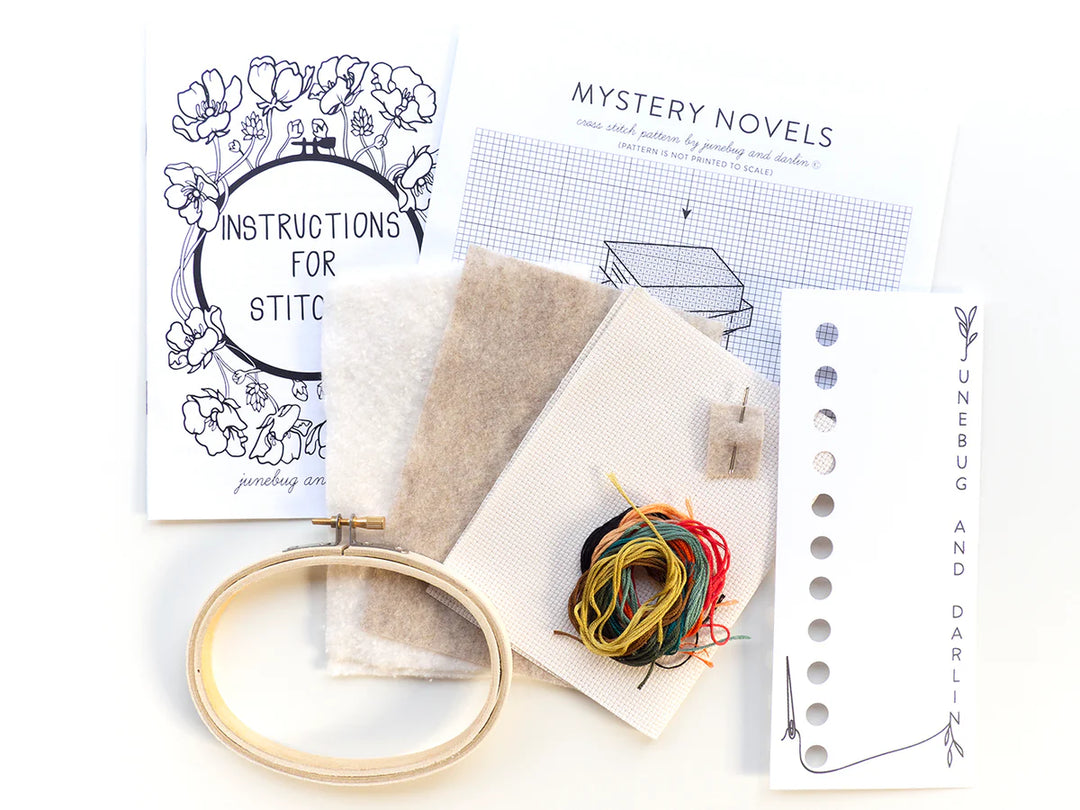 Bibliophilia Cross Stitch Kit