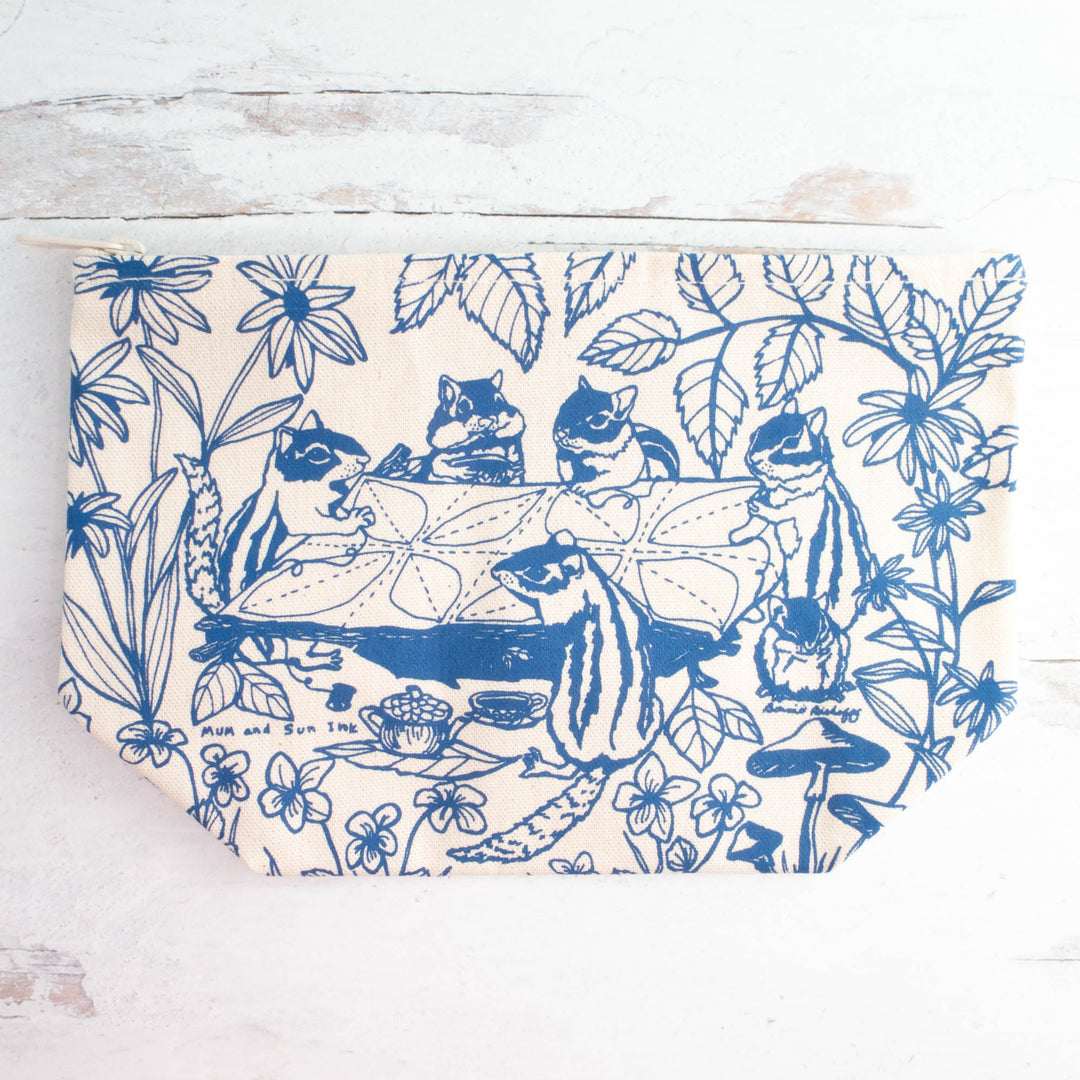 Quilting Chippies Zippered Project Bag