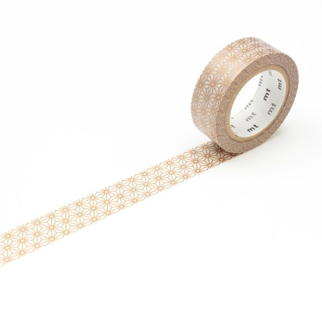 Brass Asa No Ha Japanese Washi Tape