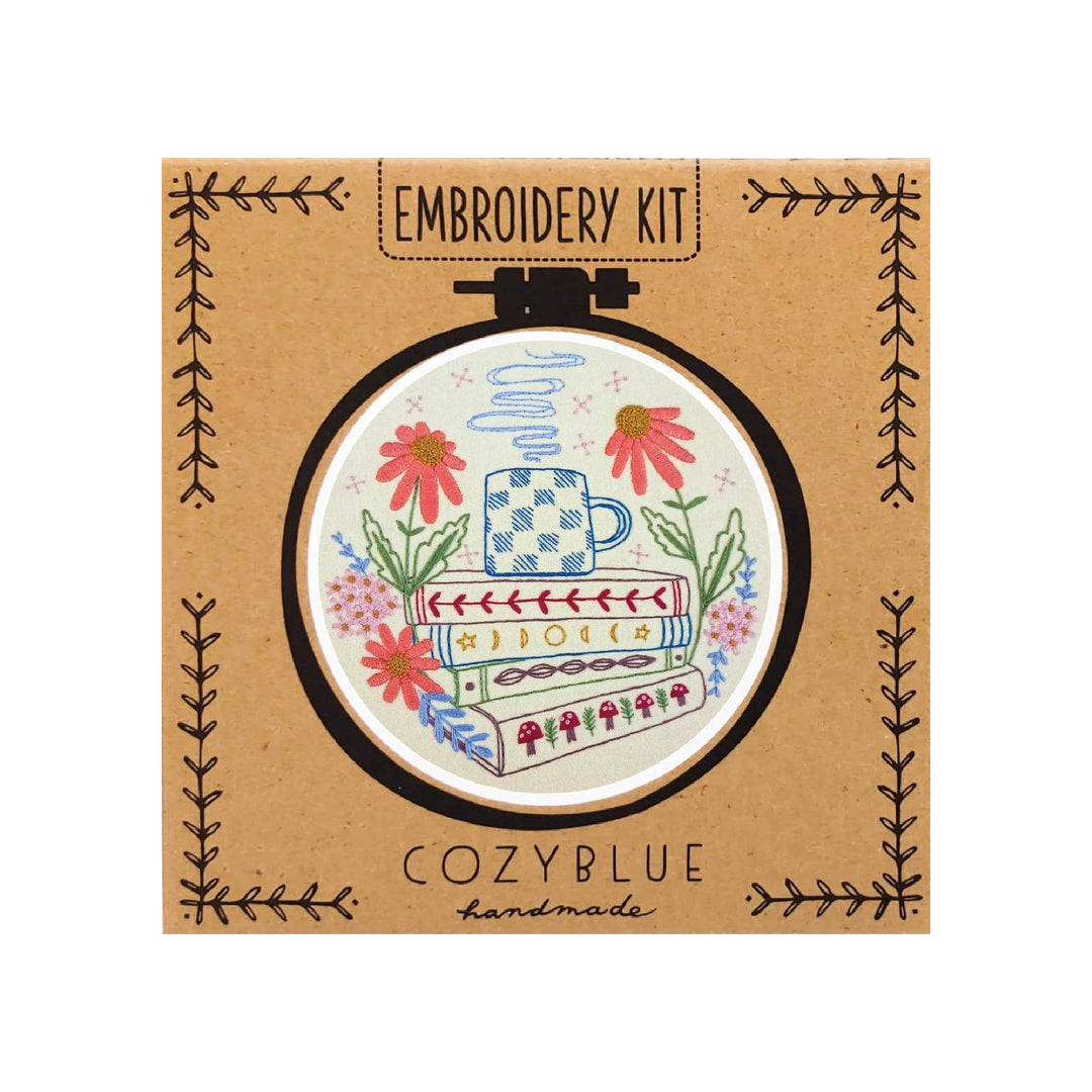 Book Nook Embroidery Kit
