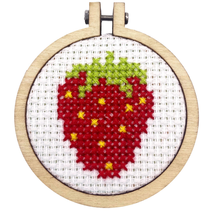 Mini Matchbox Cross Stitch Kit - I'm Berry Grateful