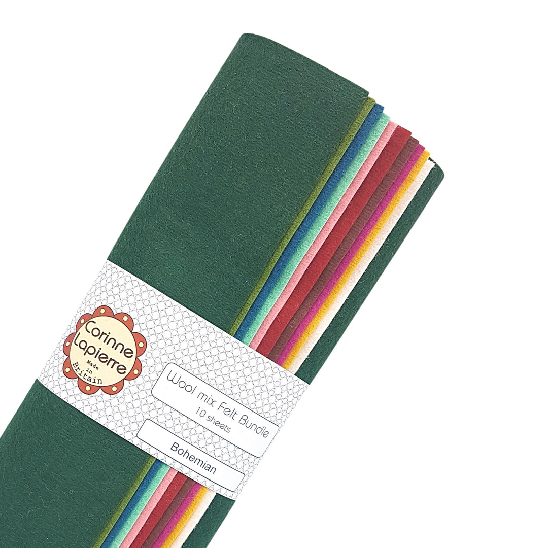 Wool Blend Felt Bundle - Bohemian