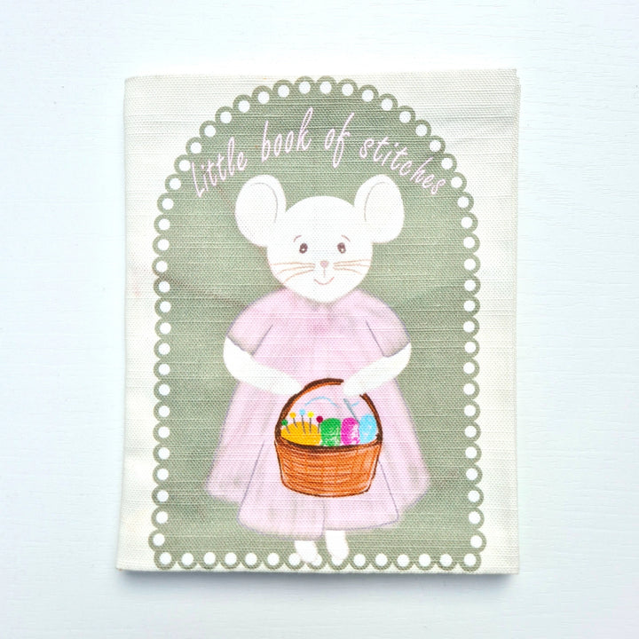Little Mouse Embroidery Sampler Book Kit