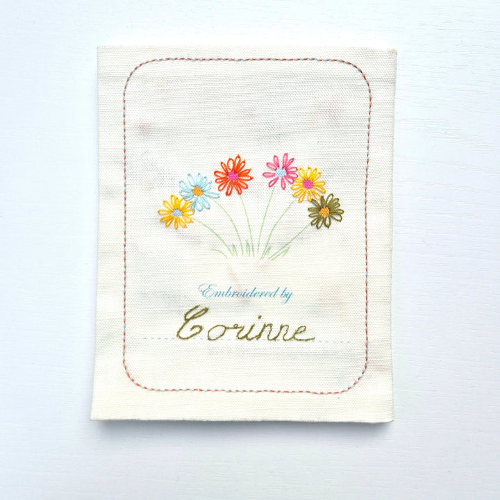 Little Mouse Embroidery Sampler Book Kit