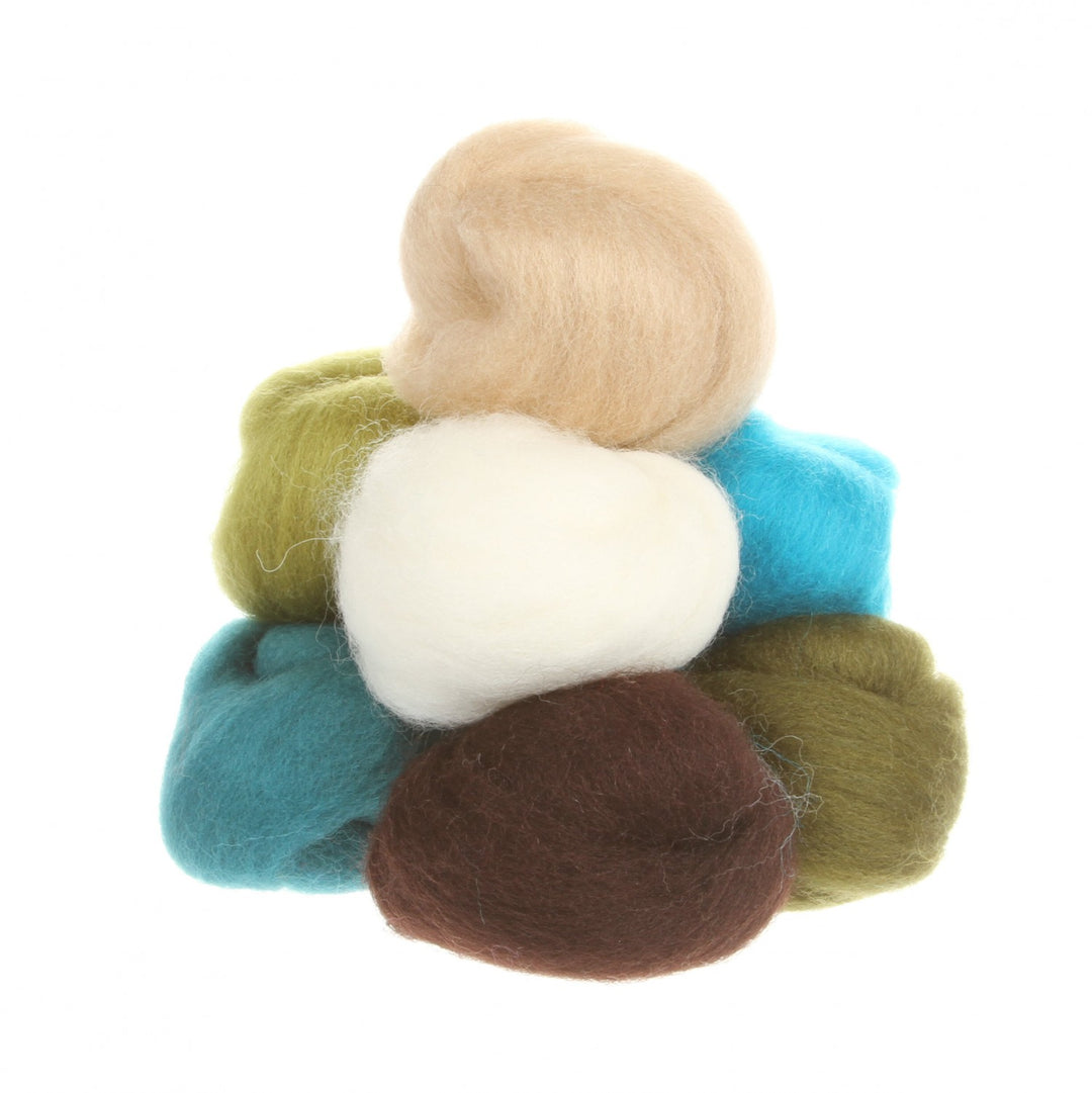 Wool Roving Set - Chic