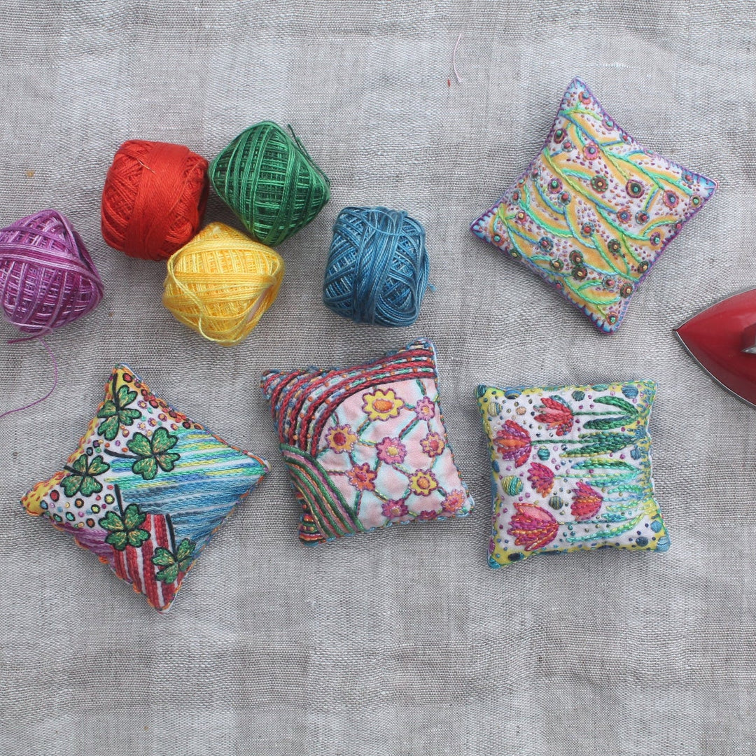 Garden Path Embroidery Sampler