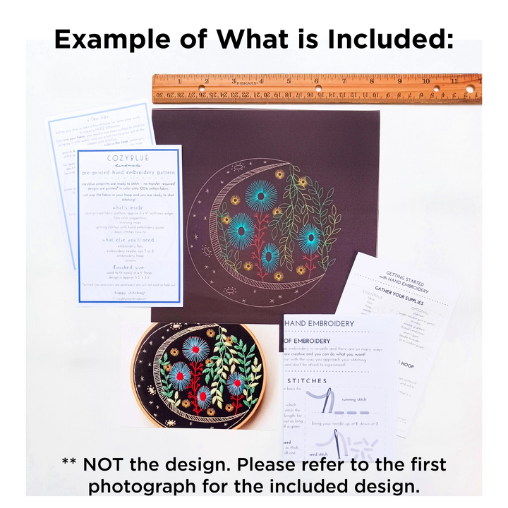 Sun King Embroidery Sampler