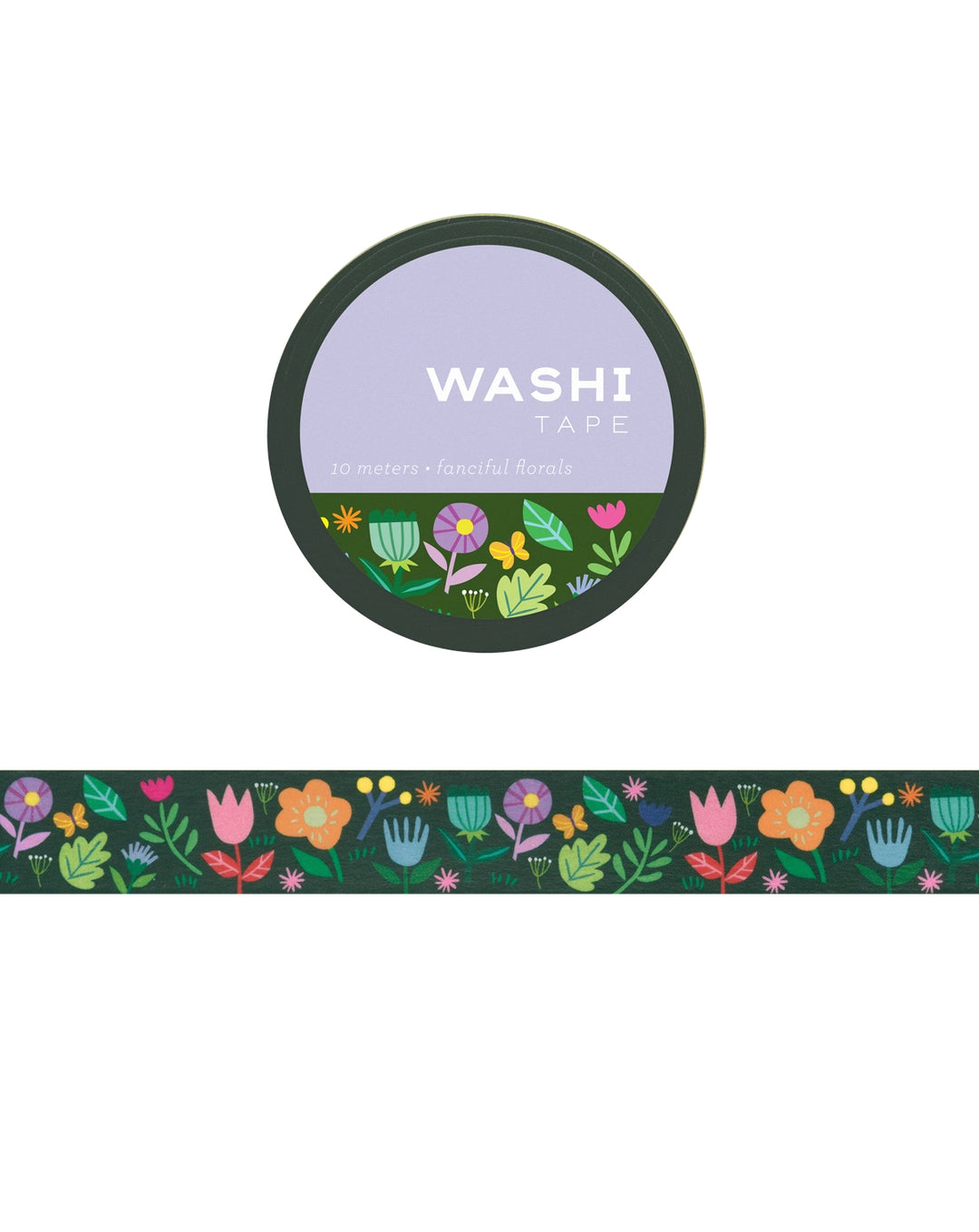 Fanciful Flowers Washi Tape