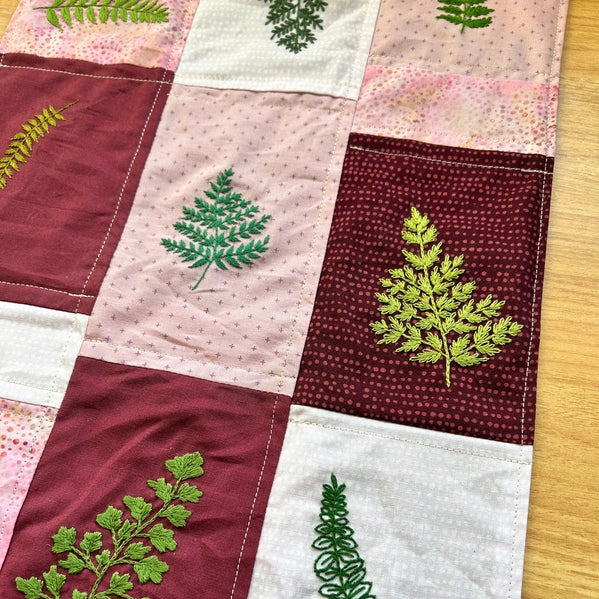 Ferns Stick & Stitch Embroidery Patterns