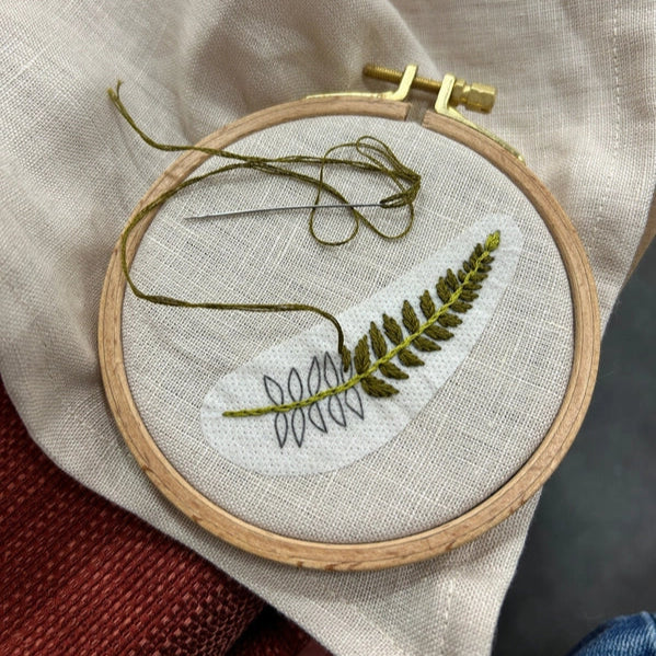 Ferns Stick & Stitch Embroidery Patterns