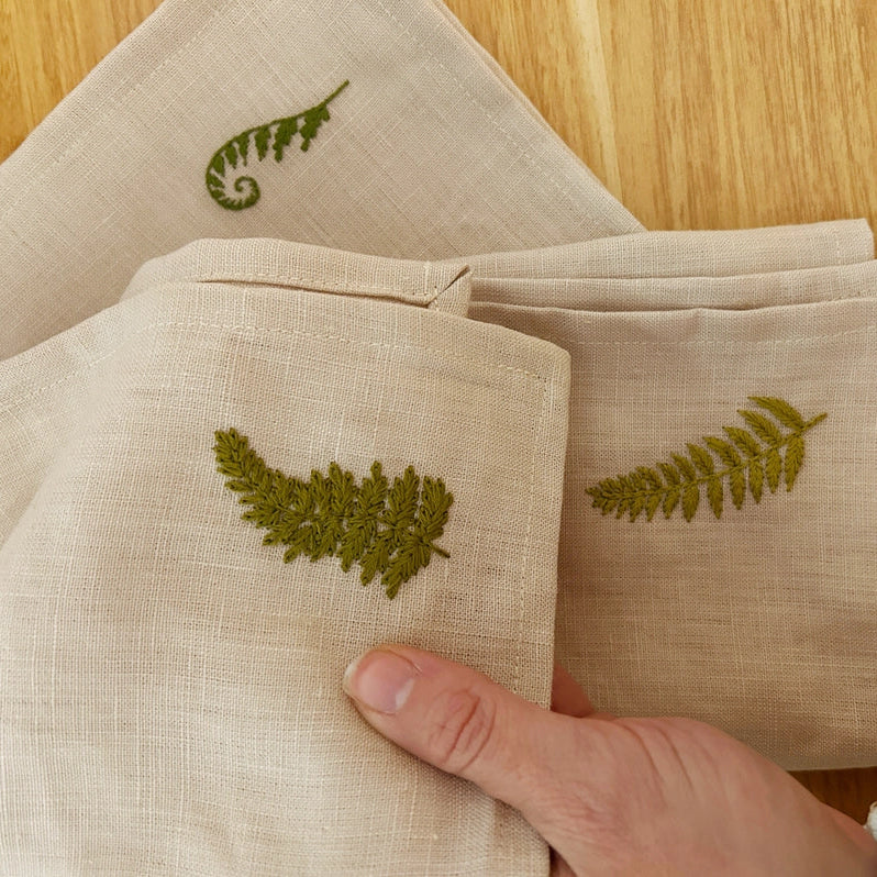 Ferns Stick & Stitch Embroidery Patterns