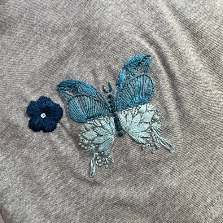 Floral Creatures Stick & Stitch Embroidery Patterns Set