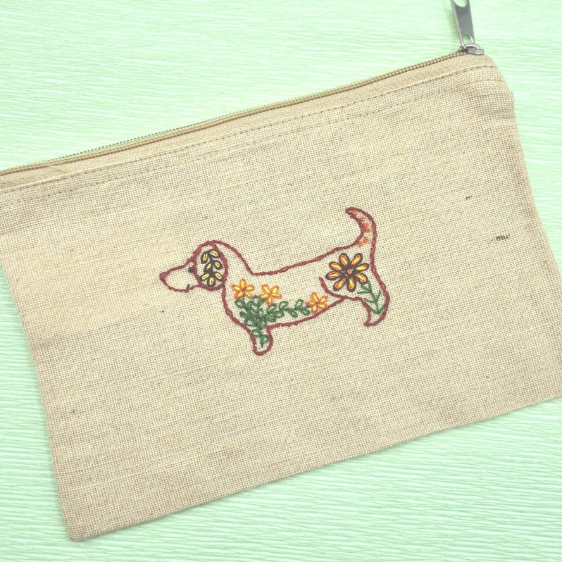 Folk Dogs Stick & Stitch Embroidery Patterns