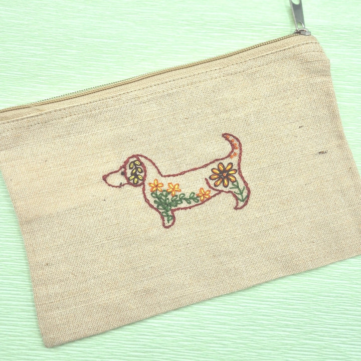 Folk Dogs Stick & Stitch Embroidery Patterns