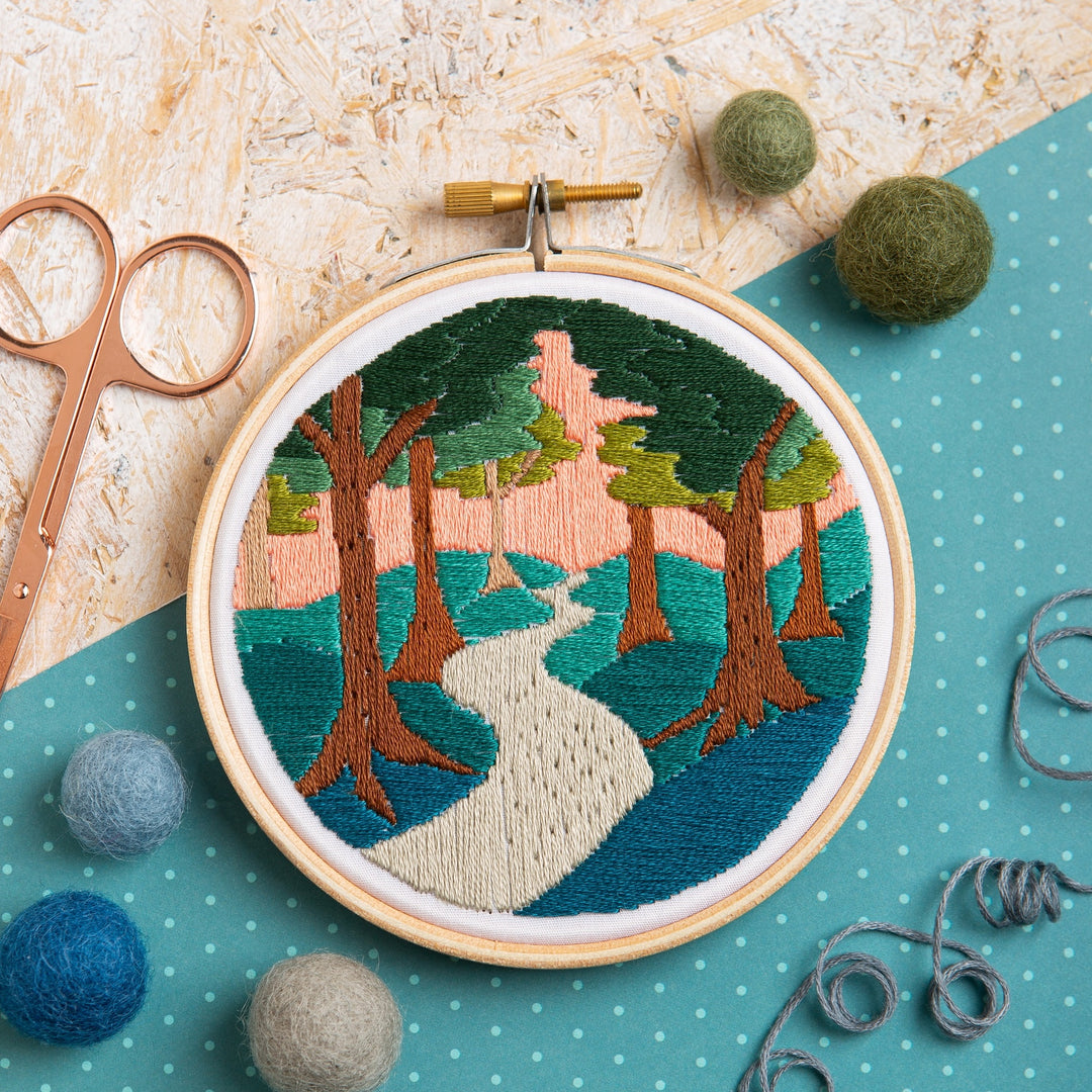 Forest Walk Mini Embroidery Kit