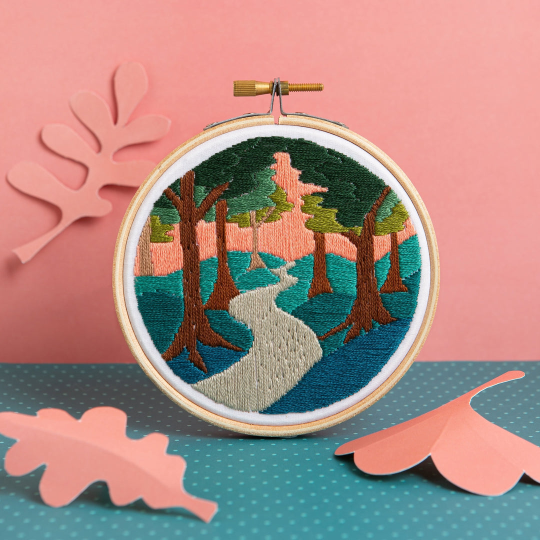 Forest Walk Mini Embroidery Kit