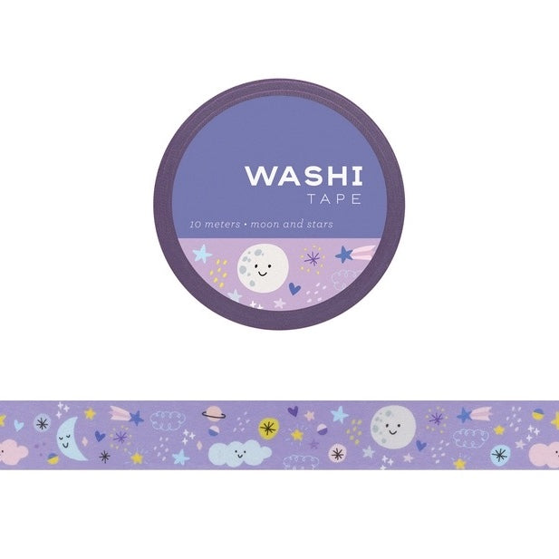 Moon and Stars Washi Tape